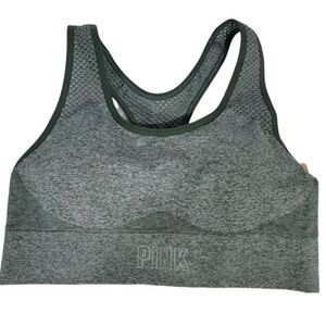 PINK secret seamless lightly-lined GYM racerback bra!